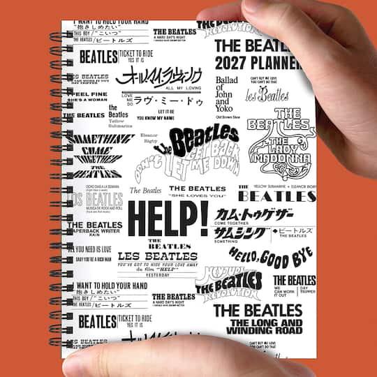 2027 Beatles Medium Weekly Monthly Planner